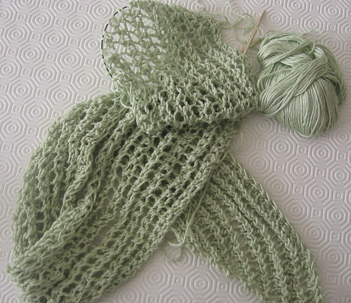Bamboo Lacy Scarf