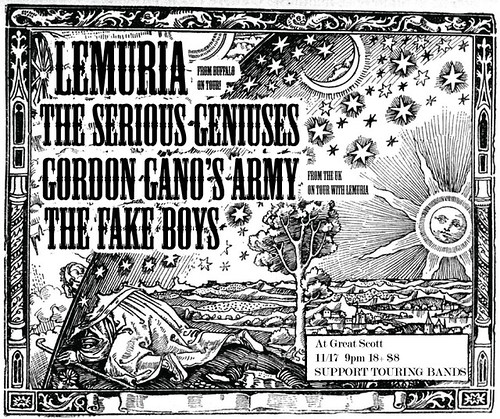 Lemuria and Gordon Gano's Army, at Great Scott