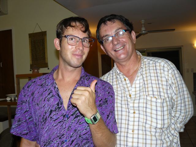 Hugh and Stephen                                    Son and father