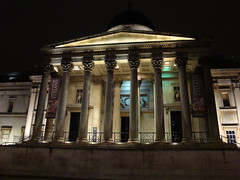National Gallery at night (5) London