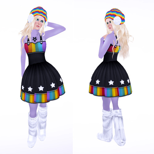katat0nik Rainbow Jumper OUTfit by you.