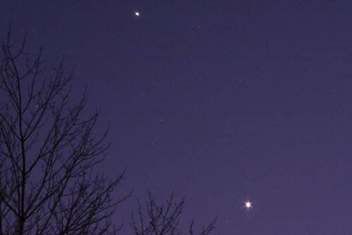 Venus and Jupiter at Twilight