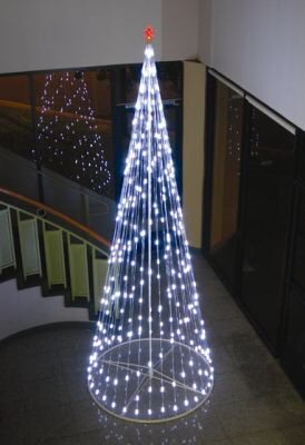 Post-modern Christmas tree?  Or strategic nuclear missile warhead?