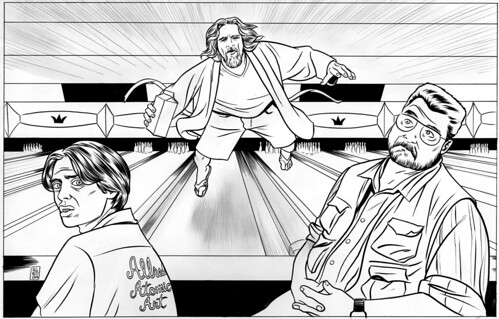 THE BIG LEBOWSKI by Mike Allred