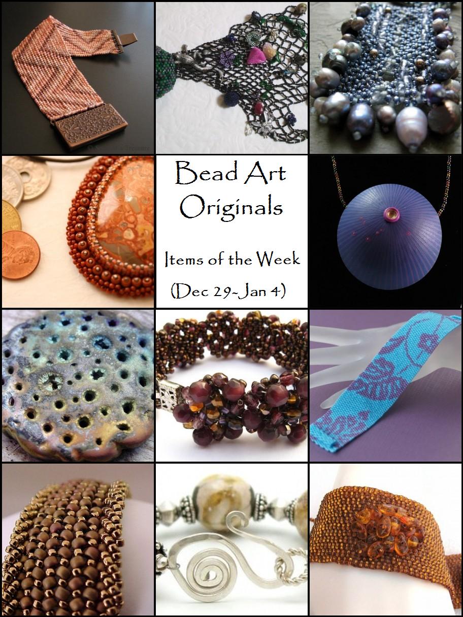 Bead Art Originals Items of the Week (12/29 - 1/4)