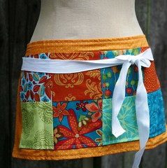 a day for doing it my way, selma patchwork apron