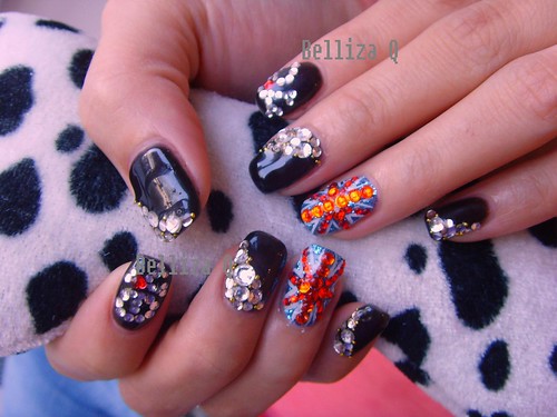 nail art for short nails. Download this nail art picture