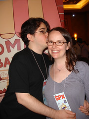 Small Press Expo (SPX) 2009: OMG Dave and Raina are so cute.