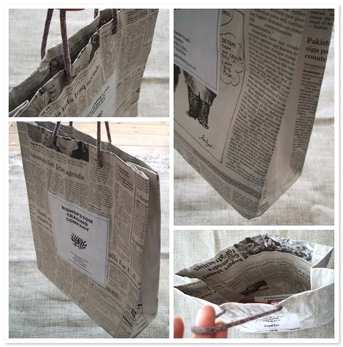 Bishopston Trading recycled paper bag
