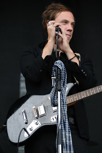 Mikel Jollett. In this photo: The Airborne Toxic Event