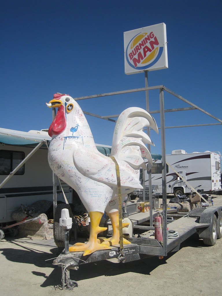 Burning Man Giant Cock