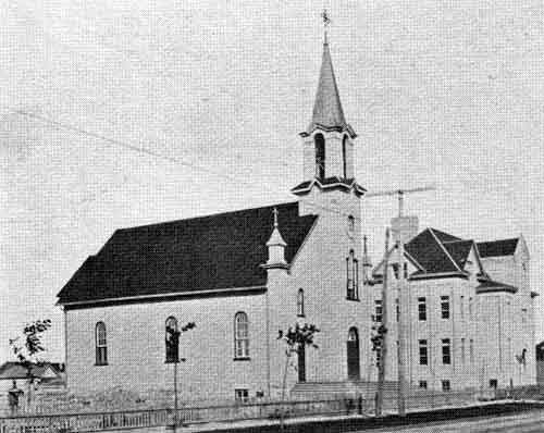 Holy Ghost Church and School 1903