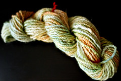 recycled yarn - dyed variegated