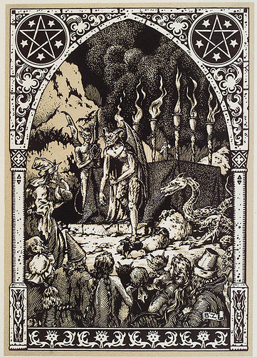 001-Reunion de brujas y demonios en el Sabbat- Maurice Garçon. La Vie Execrable de Guillemette Babin, Sorciere. Paris 1926