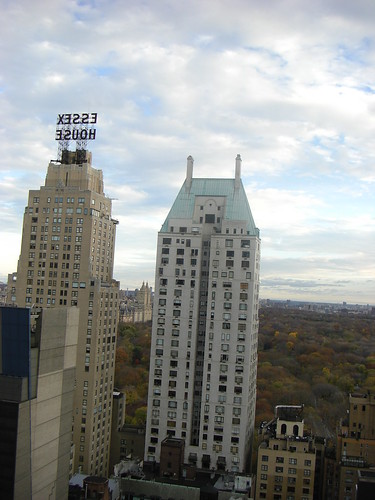 Essex House and Central Park