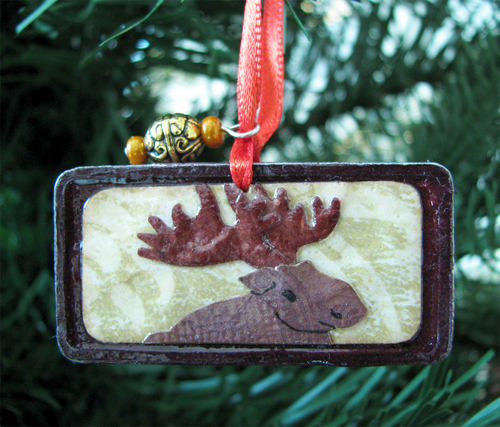 Moose Ornament - Custom Order