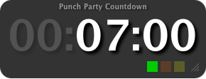 3-2-1(Dashboard timer widget for OS X)
