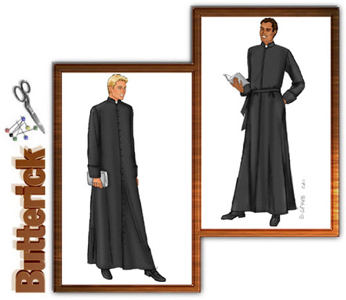 Free clergy robe sewing pattern alb