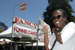 Ecstatic about funnel cake