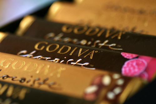 Godiva chocolate bars