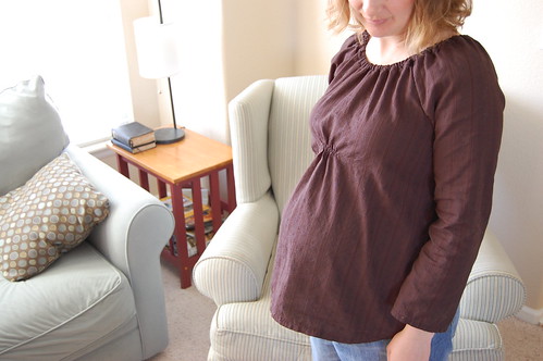another built by wendy maternity shirt