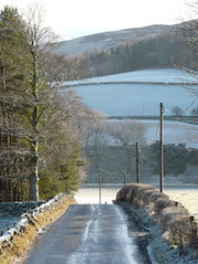 Scottish Borders in Winter
