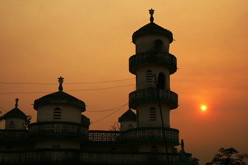 Mosque at Sunset by AdamCohn.
