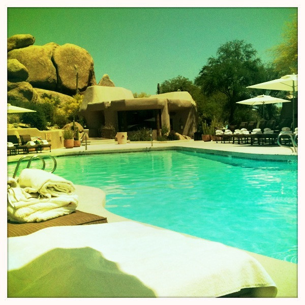 AZ vacation, 2011.  The Boulders Pool