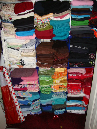 fabric stash closet #1