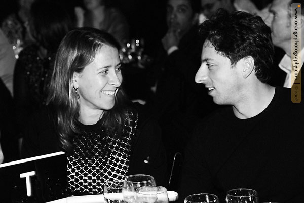 Anne Wojcicki & Sergey Brin @ the Tipping Point Benefit