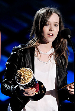 Ellen Page gana Mtv movie 2008