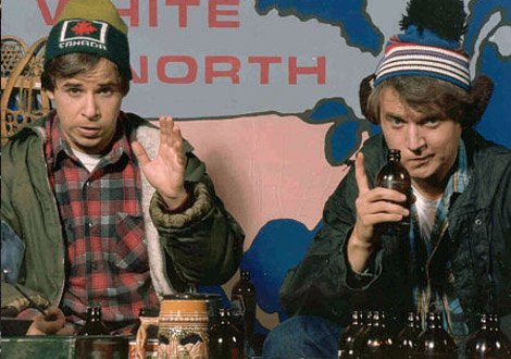 Bob and Doug in the Great White North
