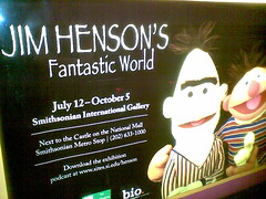 Metro Ad for Jim Henson exhibit