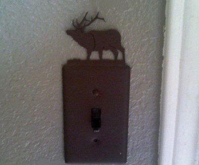 Deer Light Switch Plate...
