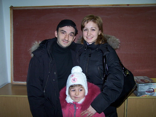 Yura, Yulia, and Masha