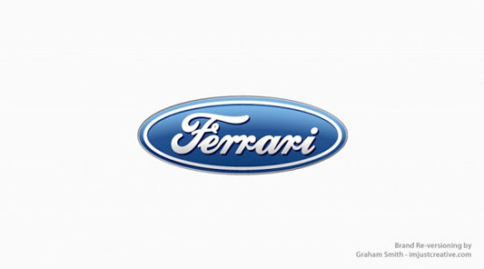 Logo Swap - Ferrari y Ford