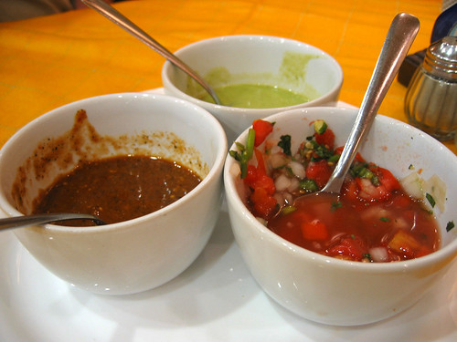 Salsas at La Chata