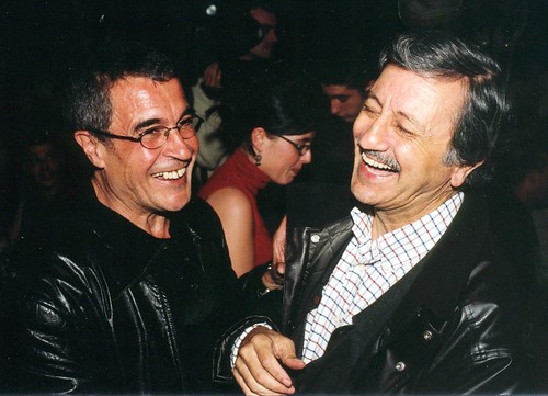 Gonzalo Pérez de Olaguer con el actor Pepe Rubianes 