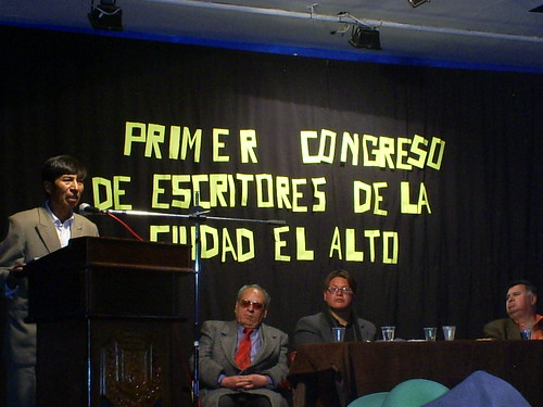 Congreso de escritores de El Alto par vous 