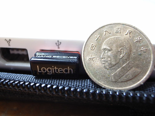 敗家：Logitech VX Nano無線雷射滑鼠：全球最小型USB接收器