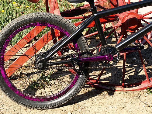 Kurt\'s Purple Rain equipped bike