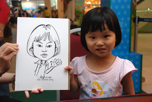 Caricature live sketching for Marina Square Day 2 - 17