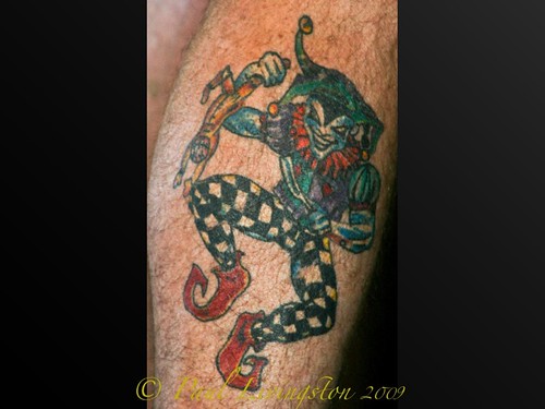 Summernats Tattoo Contest 2009-06.jpeg by paullivo44. Jester tattoo