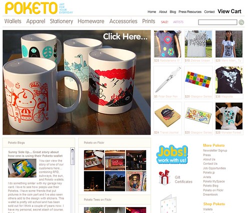 My poketo wallet photo is featured on Poketo.com!