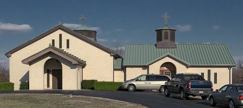 Saints Cyril and Methody Orthodox Church, in Granite City, Illinois, USA - exterior
