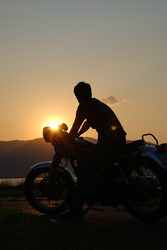 A Rider @sunset