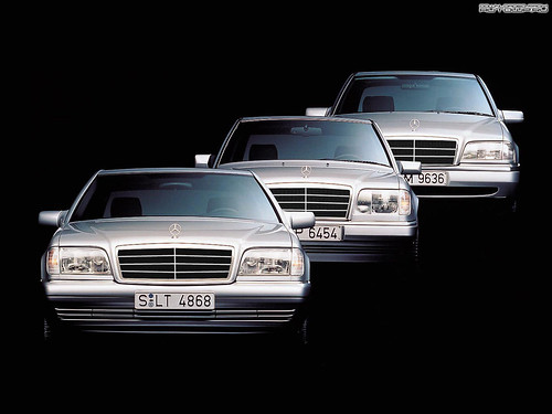 MercedesBenz Silver W140