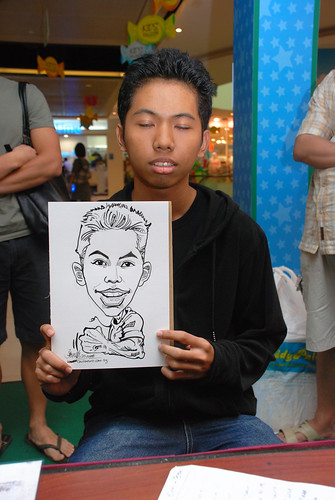 Caricature live sketching for Marina Square Day 2 - 20