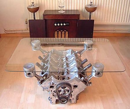 National Speed - V8 Coffee Table