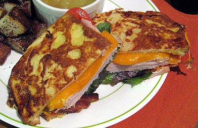 Monte Cristo Club Sandwich